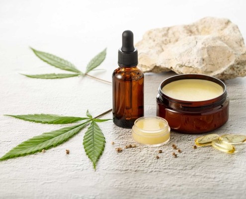 CBD olie massage